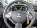 Black 2013 Mitsubishi Outlander Sport ES Steering Wheel