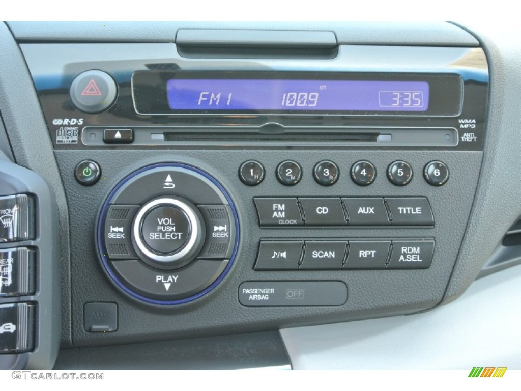 2011 Honda CR-Z EX Sport Hybrid Audio System Photos