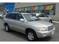 2002 Millennium Silver Metallic Toyota Highlander V6  photo #1