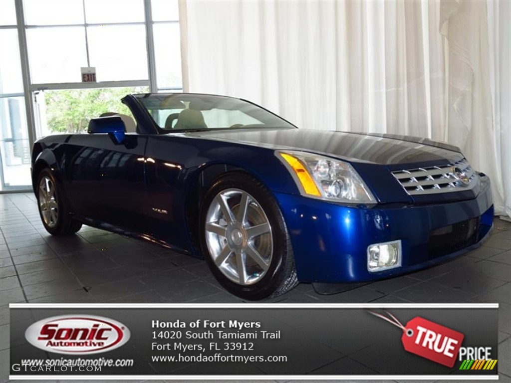 2004 XLR Roadster - Xenon Blue / Shale photo #1