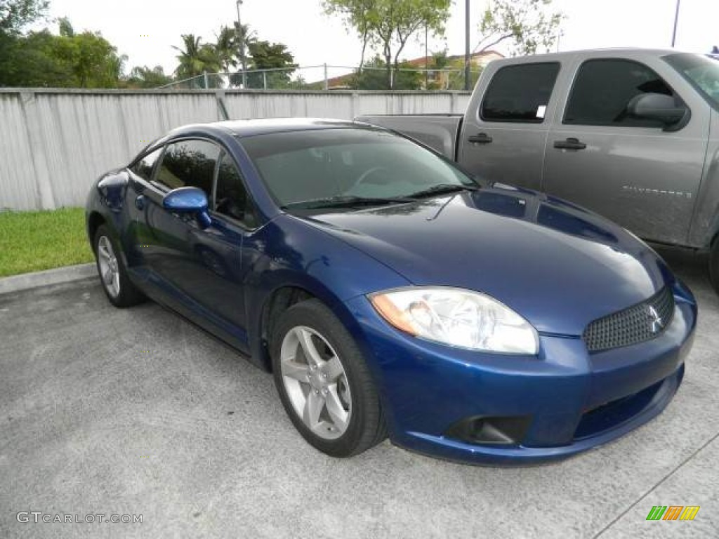 Maizen Blue Pearl 2009 Mitsubishi Eclipse GS Coupe Exterior Photo #81596943
