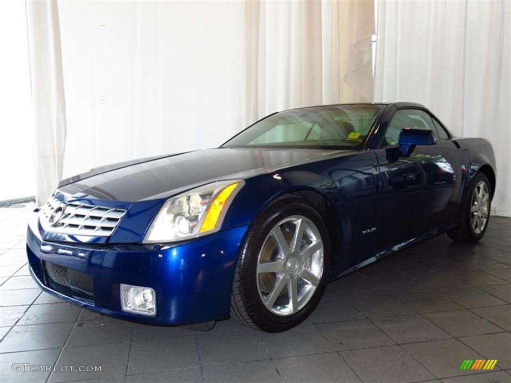 Xenon Blue 2004 Cadillac XLR Roadster Exterior Photo #81597066