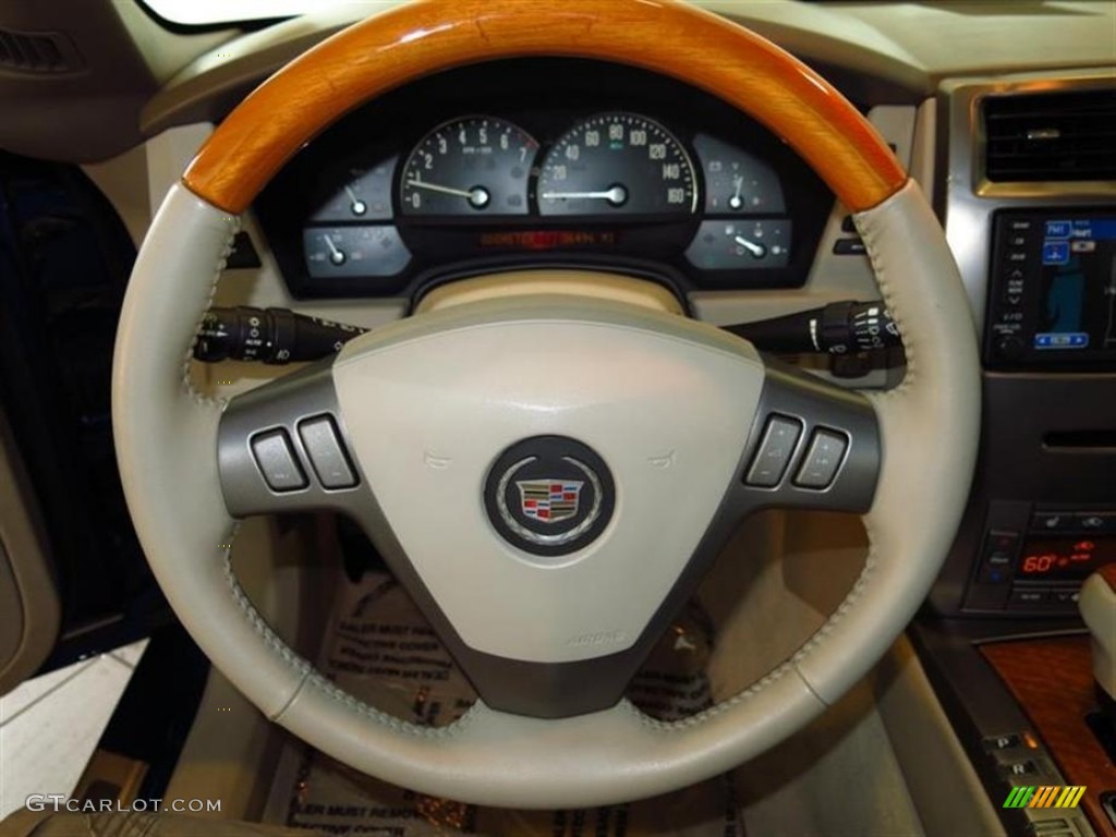 2004 Cadillac XLR Roadster Shale Steering Wheel Photo #81597723