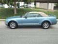  2005 Mustang V6 Deluxe Convertible Windveil Blue Metallic