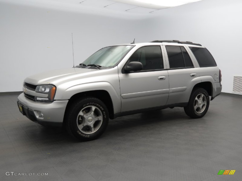 Silverstone Metallic 2005 Chevrolet TrailBlazer LT Exterior Photo #81598992