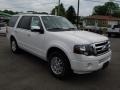 2013 White Platinum Tri-Coat Ford Expedition Limited 4x4  photo #3