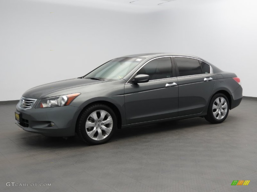 Polished Metal Metallic 2009 Honda Accord EX-L V6 Sedan Exterior Photo #81599145