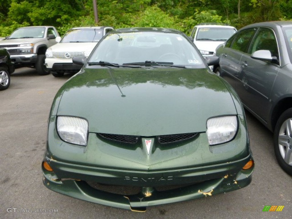 2000 Sunfire SE Sedan - Spruce Green Metallic / Graphite photo #5