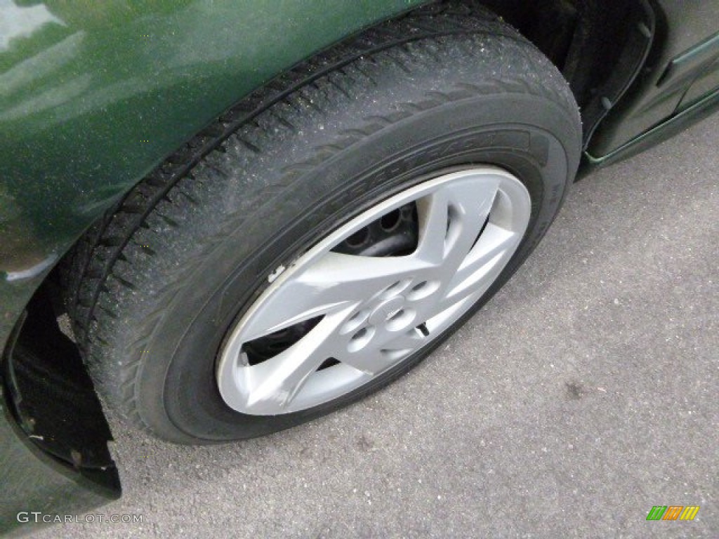 2000 Sunfire SE Sedan - Spruce Green Metallic / Graphite photo #6