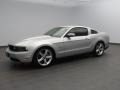 Brilliant Silver Metallic 2010 Ford Mustang GT Premium Coupe Exterior