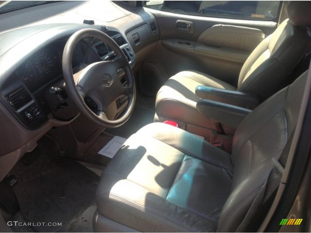 1999 Sienna XLE - Sable Pearl / Oak Beige photo #7