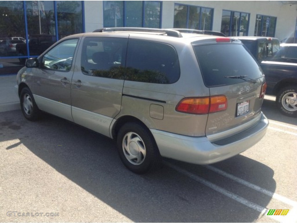 1999 Sienna XLE - Sable Pearl / Oak Beige photo #10