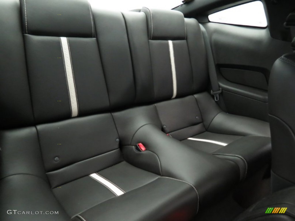 2010 Ford Mustang GT Premium Coupe Rear Seat Photo #81600071