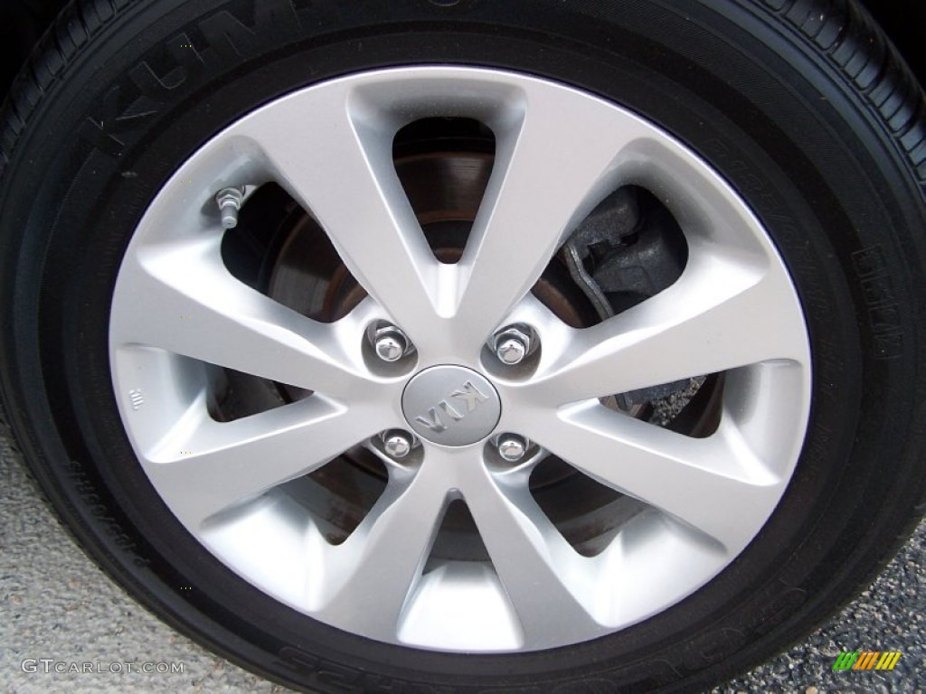 2012 Kia Rio Rio5 EX Hatchback Wheel Photo #81600088