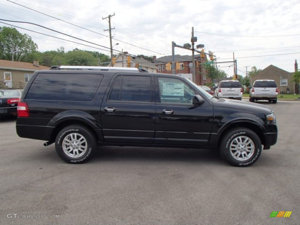 Tuxedo Black 2013 Ford Expedition EL Limited 4x4 Exterior Photo #81600169