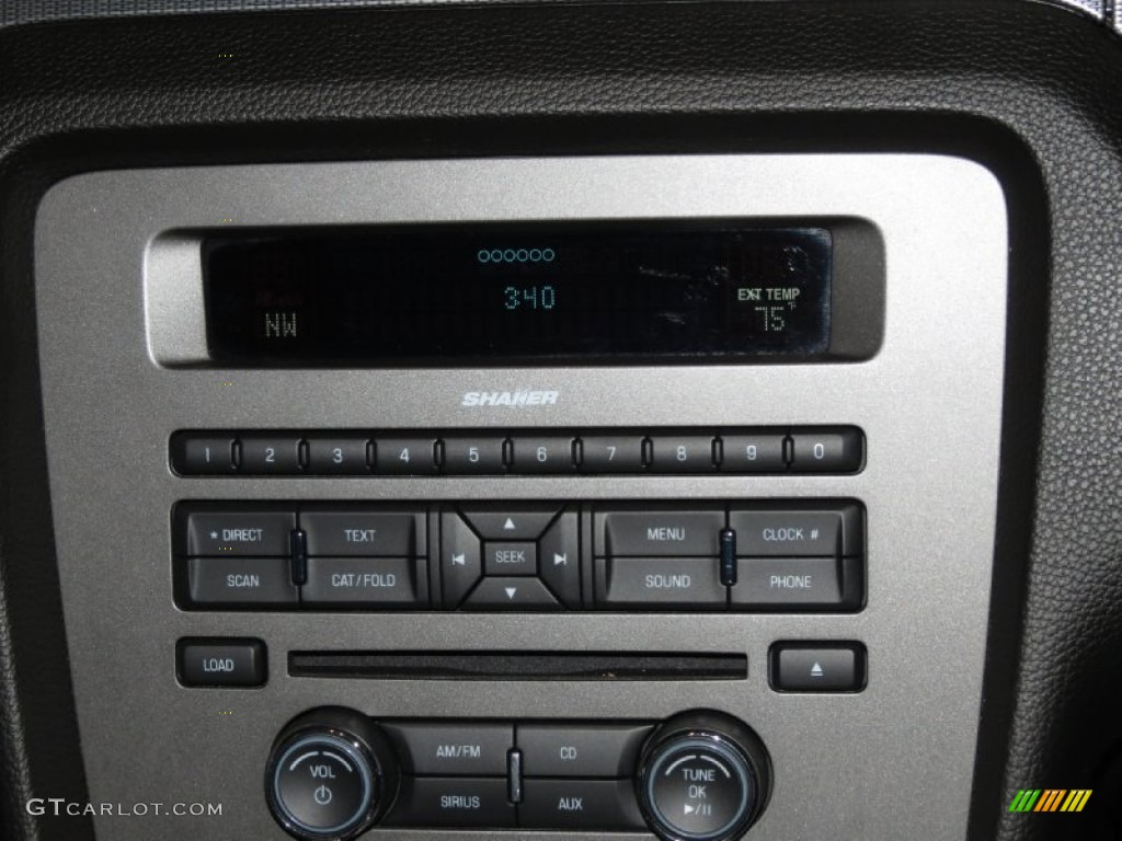 2010 Ford Mustang GT Premium Coupe Controls Photo #81600177