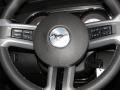 2010 Ford Mustang Charcoal Black/Cashmere Interior Controls Photo