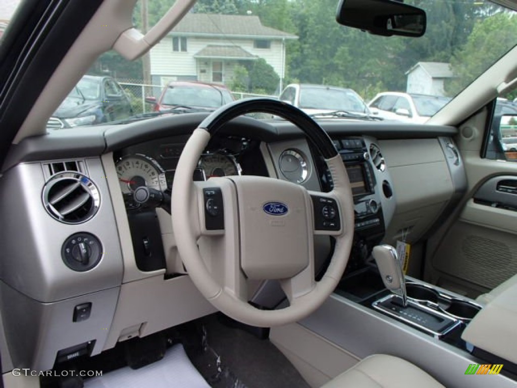 2013 Ford Expedition EL Limited 4x4 Stone Dashboard Photo #81600294