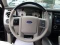 2013 Ford Expedition Stone Interior Steering Wheel Photo