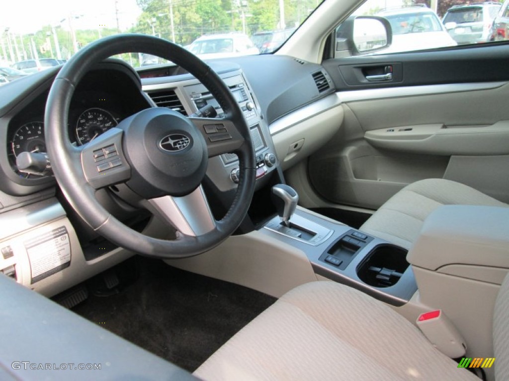 Warm Ivory Interior 2011 Subaru Outback 2.5i Premium Wagon Photo #81602079