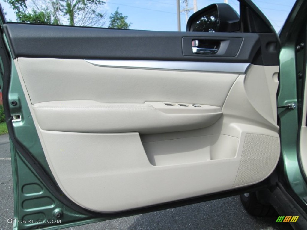 2011 Subaru Outback 2.5i Premium Wagon Warm Ivory Door Panel Photo #81602127
