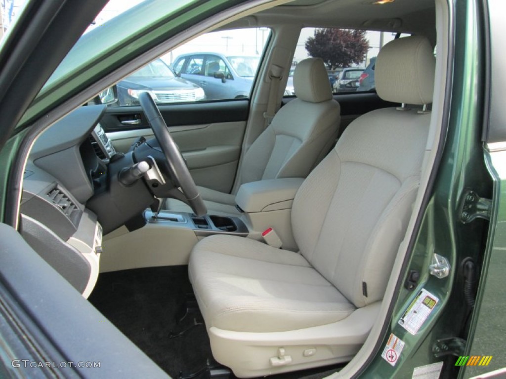 Warm Ivory Interior 2011 Subaru Outback 2.5i Premium Wagon Photo #81602185