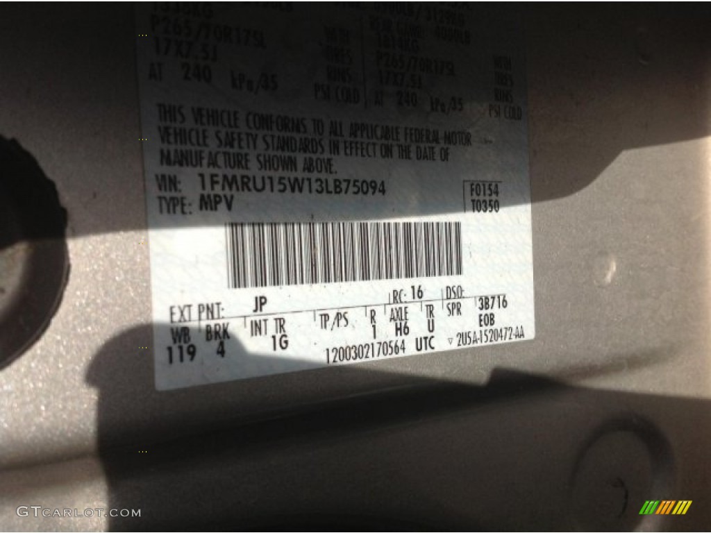 2003 Expedition XLT - Silver Birch Metallic / Flint Grey photo #4