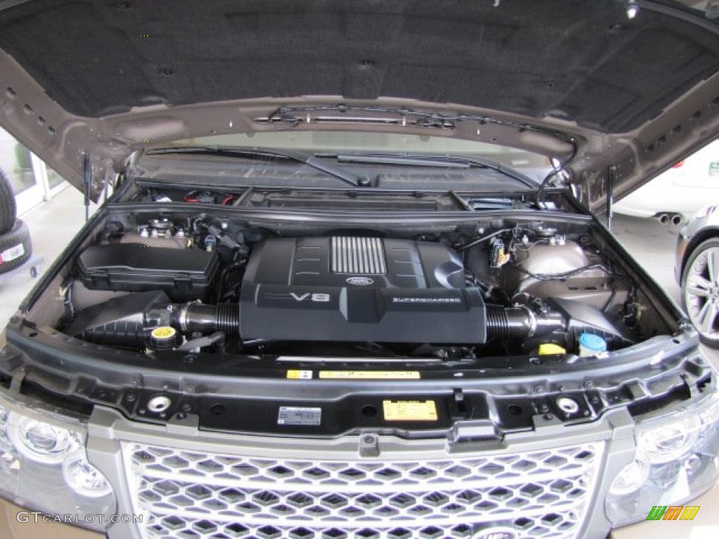 2010 Range Rover Supercharged - Nara Bronze Metallic / Arabica Brown/Ivory White photo #48