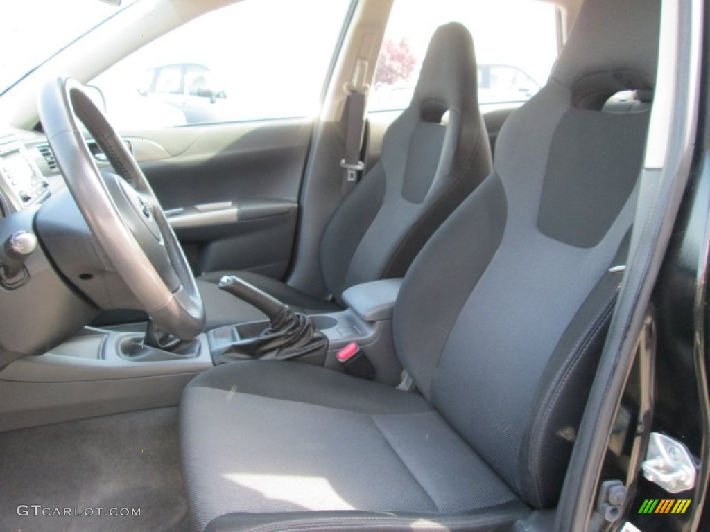 2008 Subaru Impreza WRX Wagon Front Seat Photo #81603018