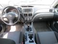 Carbon Black 2008 Subaru Impreza WRX Wagon Dashboard