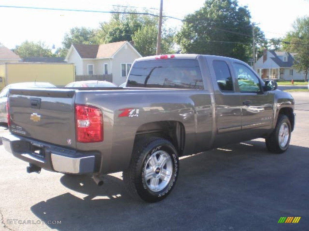 2012 Silverado 1500 LT Extended Cab 4x4 - Mocha Steel Metallic / Ebony photo #16