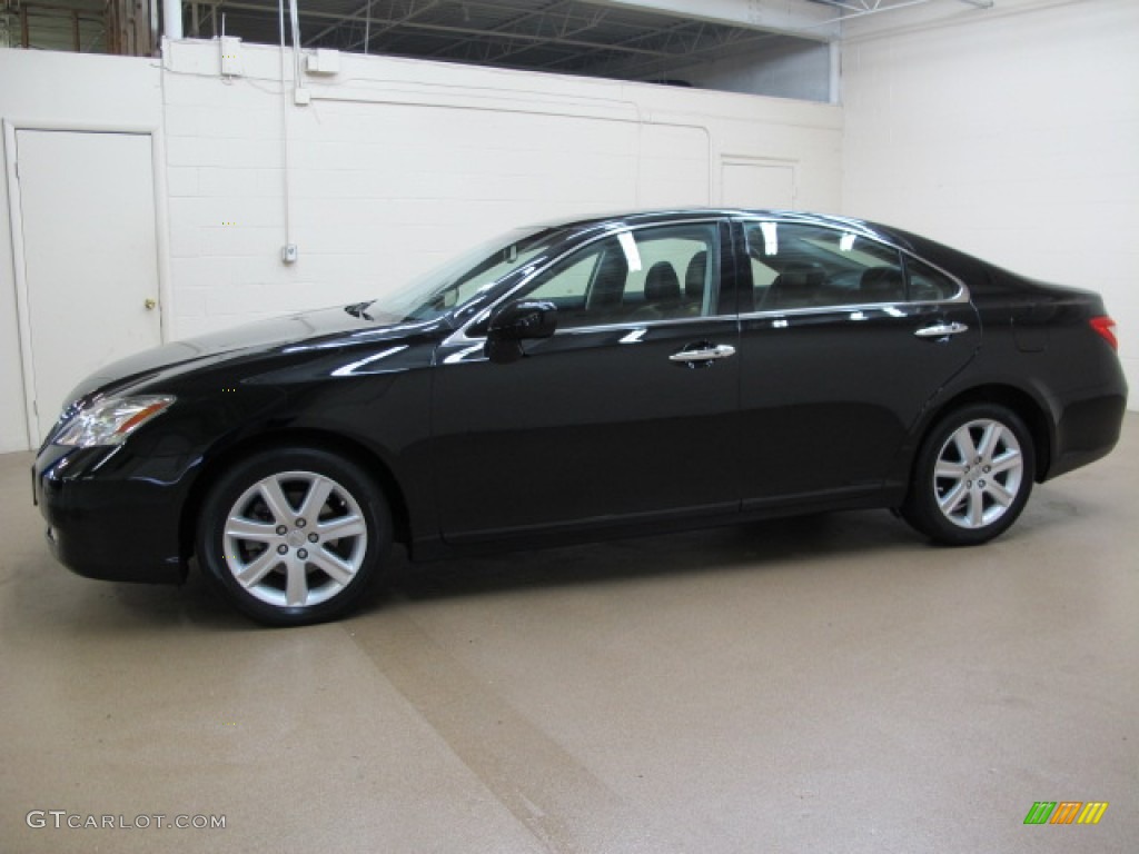 Obsidian Black 2009 Lexus ES 350 Exterior Photo #81604014