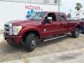 Ruby Red Metallic - F350 Super Duty Platinum Crew Cab 4x4 Photo No. 2