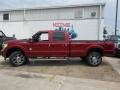 2013 Ruby Red Metallic Ford F350 Super Duty Platinum Crew Cab 4x4  photo #3