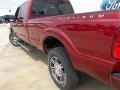 2013 Ruby Red Metallic Ford F350 Super Duty Platinum Crew Cab 4x4  photo #4