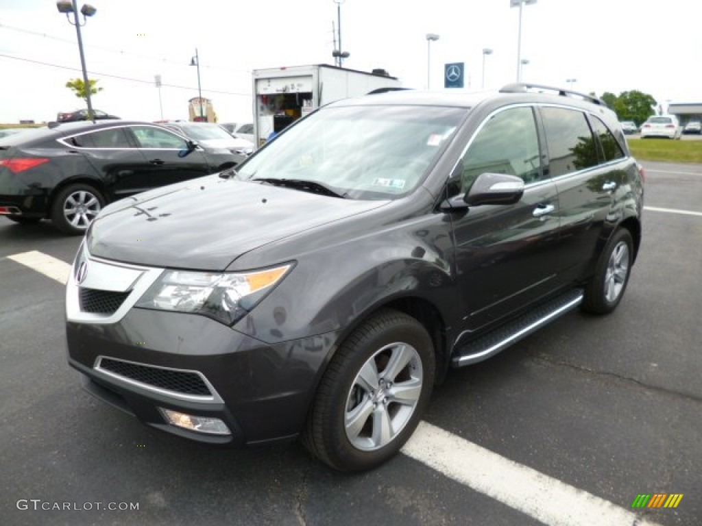 Grigio Metallic 2010 Acura MDX Technology Exterior Photo #81606204