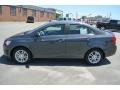 Cyber Gray Metallic 2013 Chevrolet Sonic LT Sedan Exterior