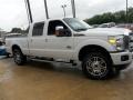 2013 White Platinum Tri-Coat Ford F250 Super Duty Platinum Crew Cab 4x4  photo #8