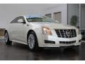 White Diamond Tricoat 2013 Cadillac CTS Coupe Exterior