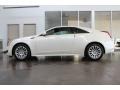 White Diamond Tricoat 2013 Cadillac CTS Coupe Exterior