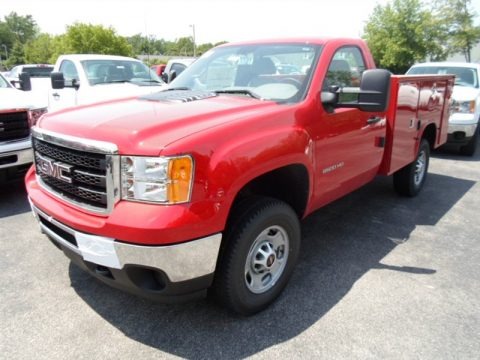 2013 GMC Sierra 2500HD Regular Cab Utility Truck Data, Info and Specs