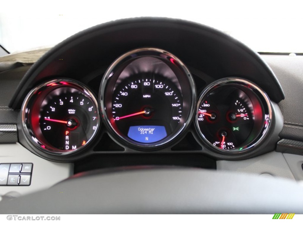 2013 Cadillac CTS Coupe Gauges Photo #81607494