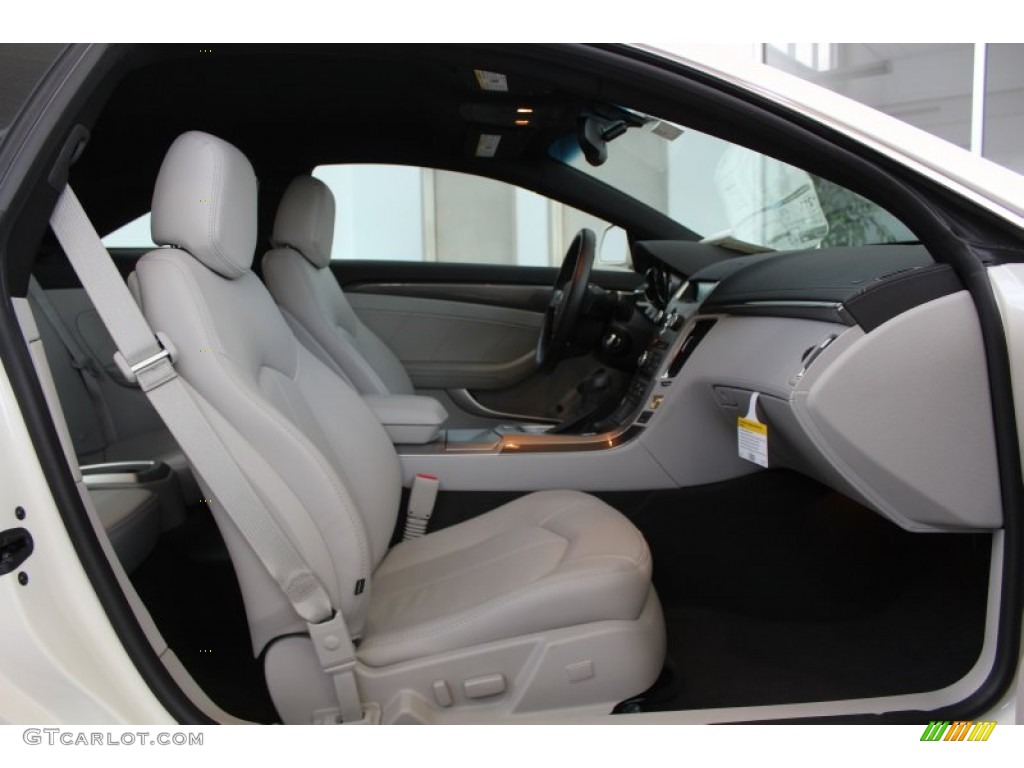 Light Titanium/Ebony Interior 2013 Cadillac CTS Coupe Photo #81607615