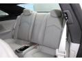2013 Cadillac CTS Light Titanium/Ebony Interior Rear Seat Photo
