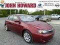 Camellia Red Pearl 2010 Subaru Impreza 2.5i Wagon