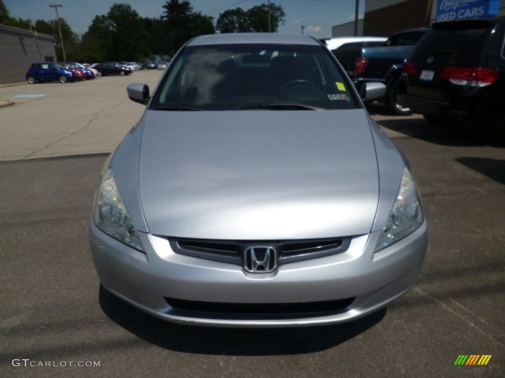 2003 Accord LX Sedan - Satin Silver Metallic / Black photo #2
