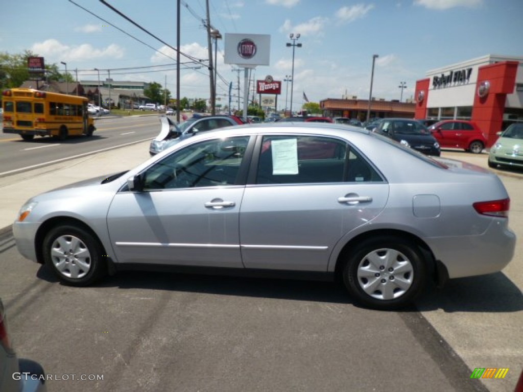 2003 Accord LX Sedan - Satin Silver Metallic / Black photo #4