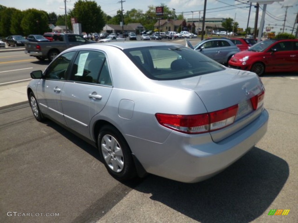 2003 Accord LX Sedan - Satin Silver Metallic / Black photo #5