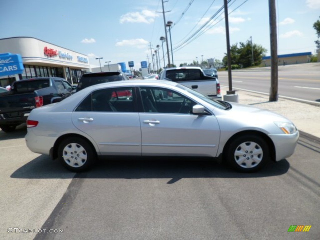 2003 Accord LX Sedan - Satin Silver Metallic / Black photo #8