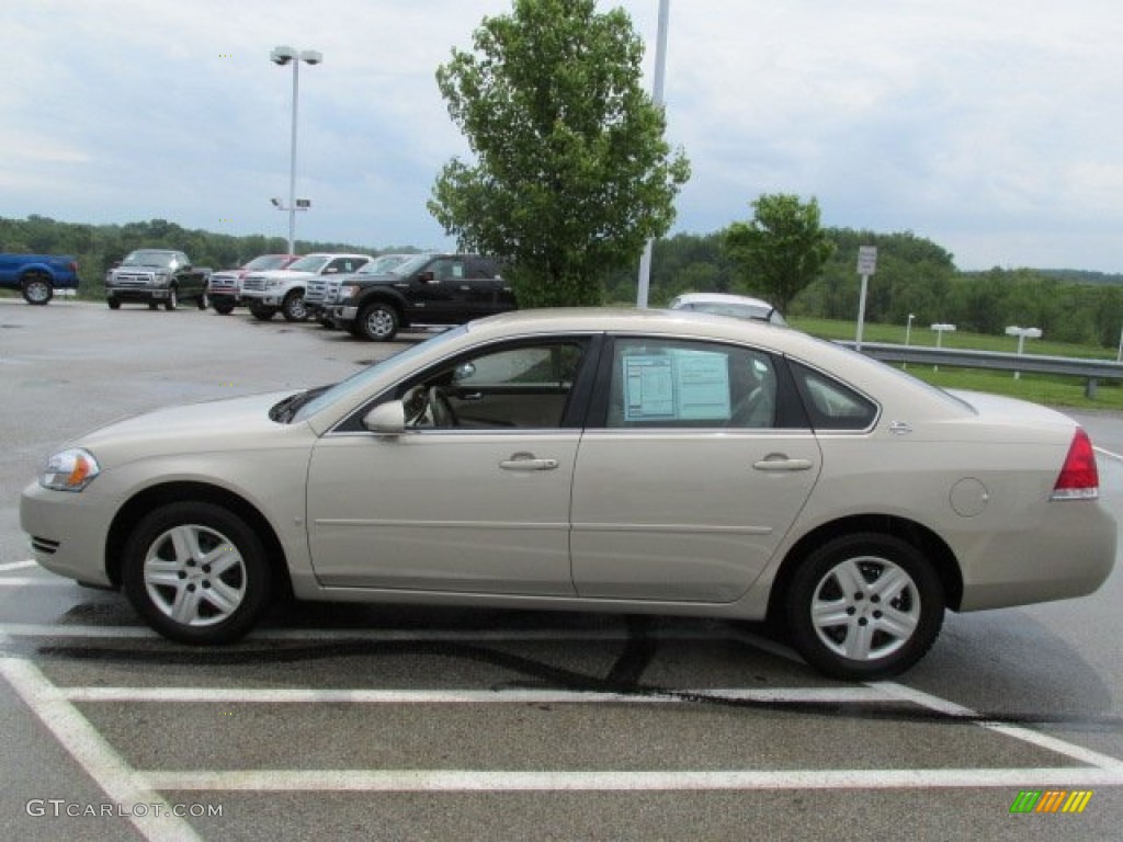 Gold Mist Metallic 2008 Chevrolet Impala LS Exterior Photo #81608684